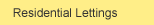 Residential Lettings